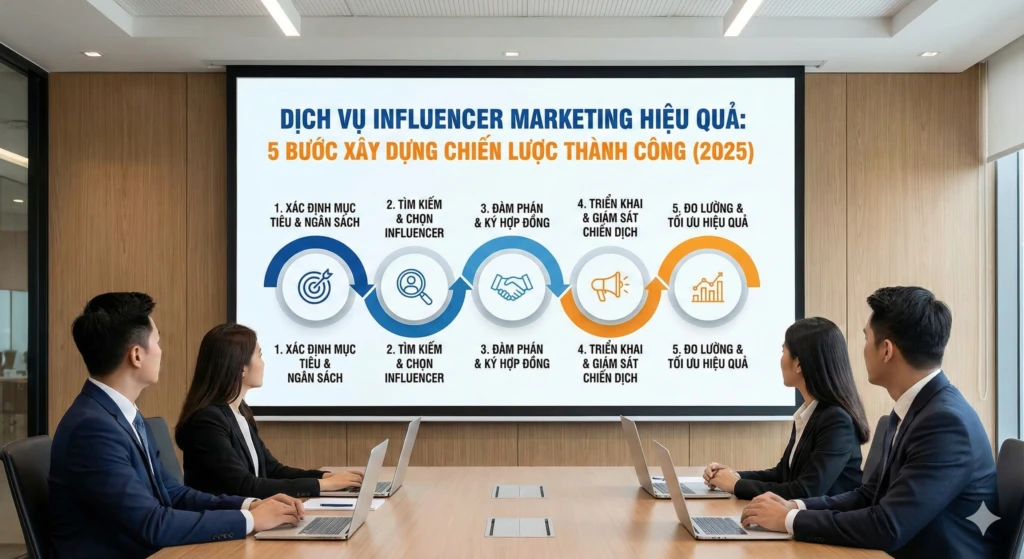 dịch vụ Influencer Marketing hiệu quả