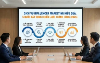 dịch vụ Influencer Marketing hiệu quả