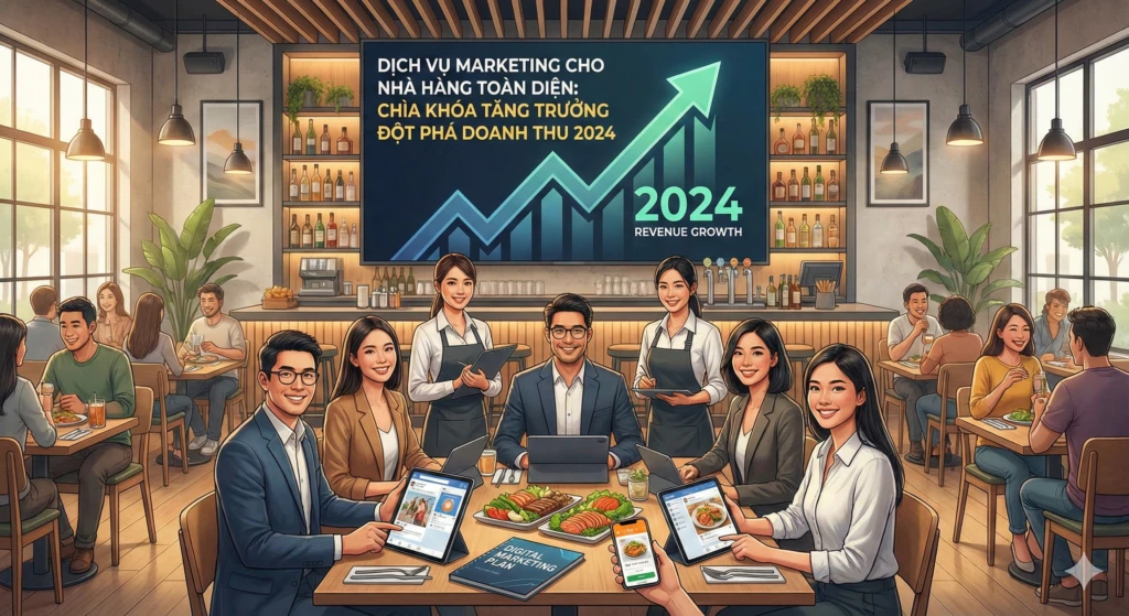 Dịch vụ marketing cho nhà hàng chi tiết