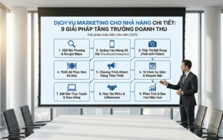 dịch vụ marketing cho nhà hàng toàn diện