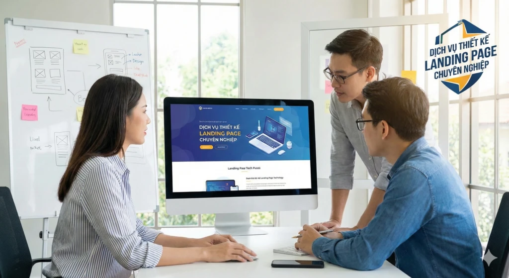 dịch vụ thiết kế landing page chuyên nghiệp