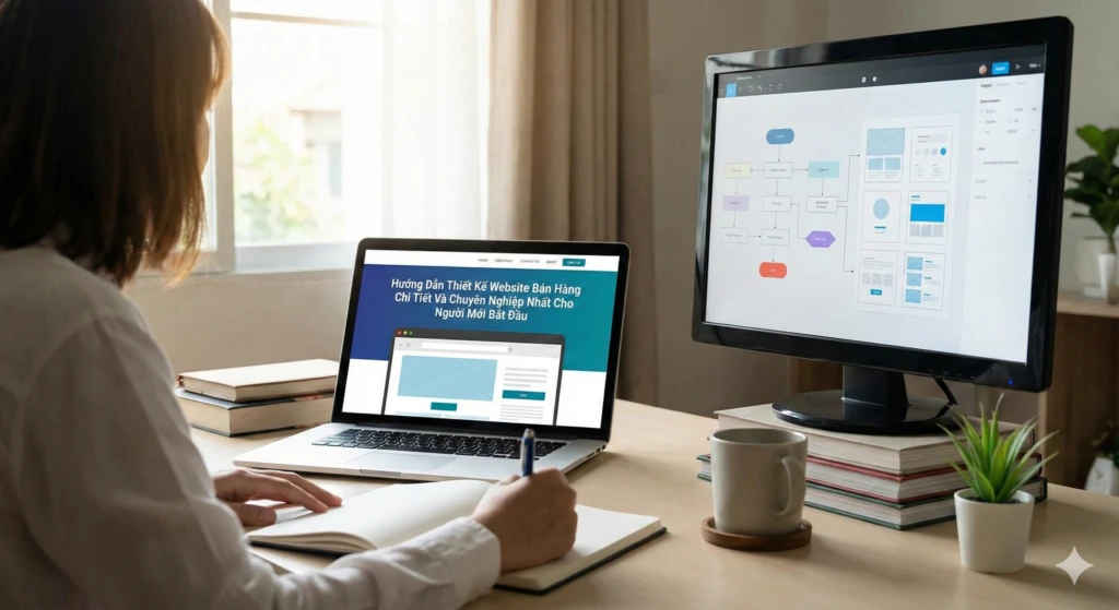 hướng dẫn thiết kế website bán hàng