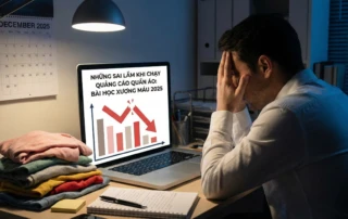 những sai lầm khi chạy quảng cáo quần áo