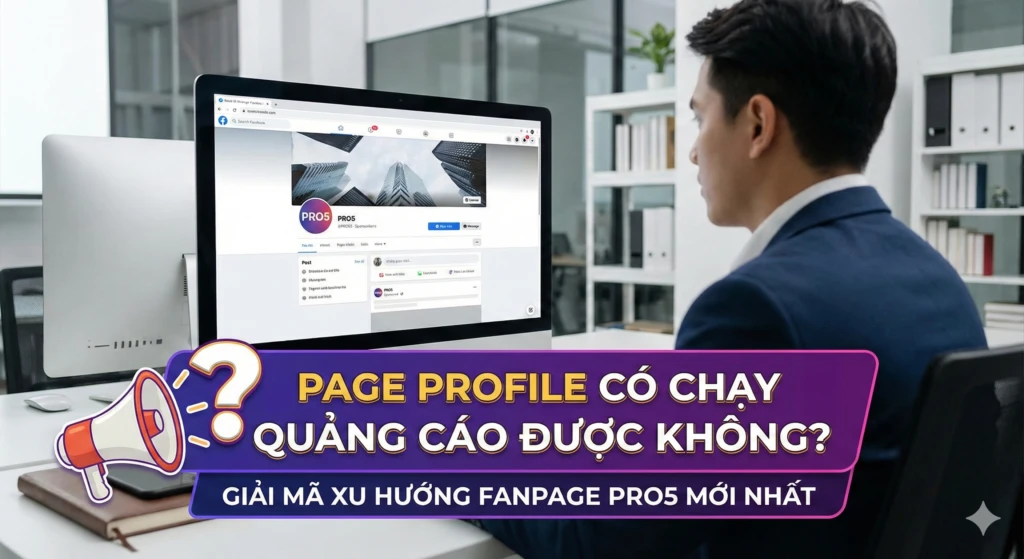 chạy quảng cáo trên Page Profile