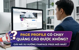chạy quảng cáo trên Page Profile