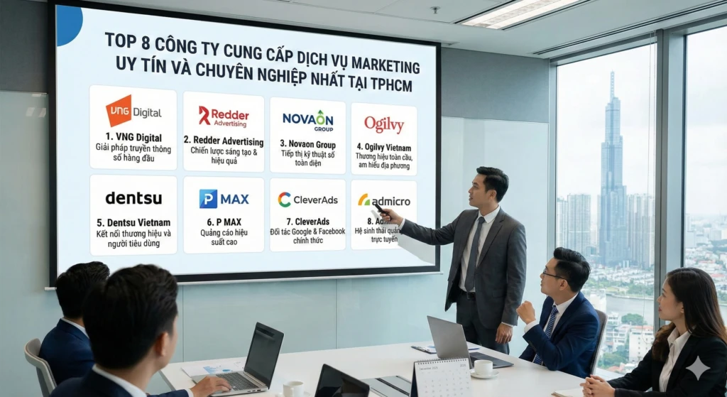 công ty cung cấp dịch vụ marketing