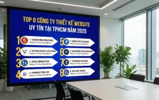 công ty thiết kế website uy tín tại TPHCM