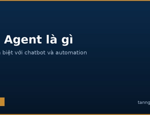 AI Agent là gì, khác gì chatbot và automation