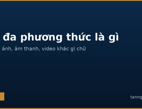 AI đa phương thức là gì và dùng vào việc gì
