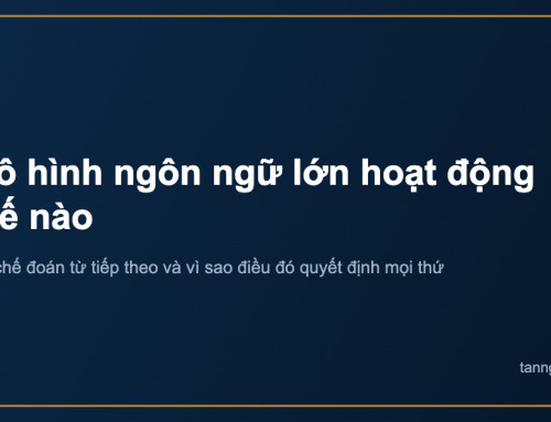 Mô hình ngôn ngữ lớn trong AI hoạt động thế nào