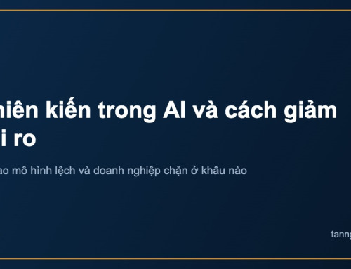 Thiên kiến trong AI và cách giảm rủi ro